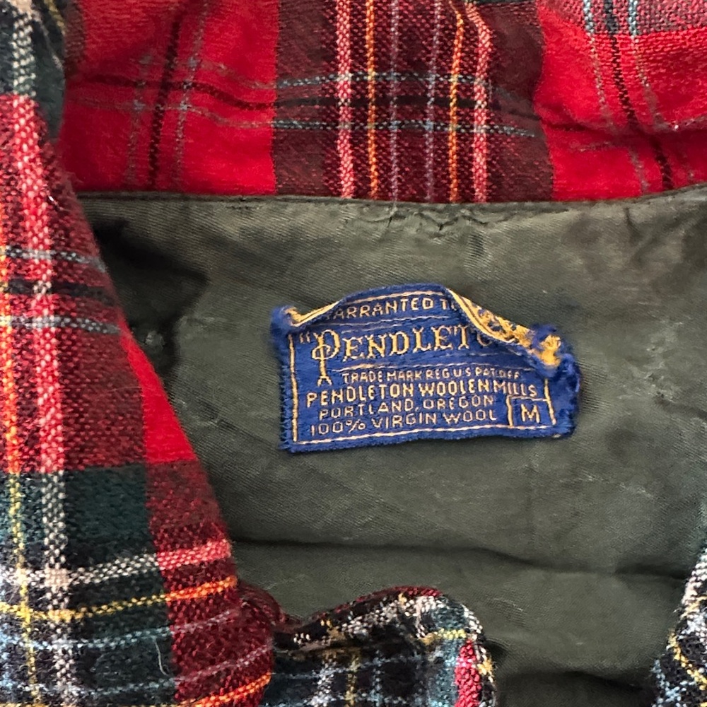 Vintage Pendleton Plaid Men's Jacket - image 2